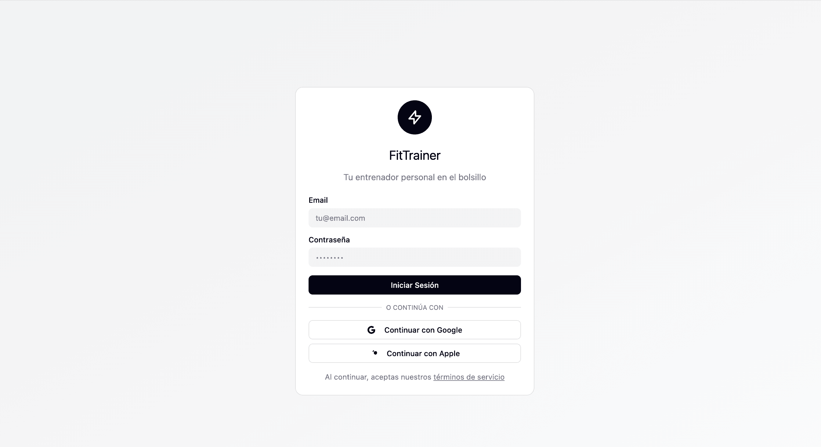 app Trainer